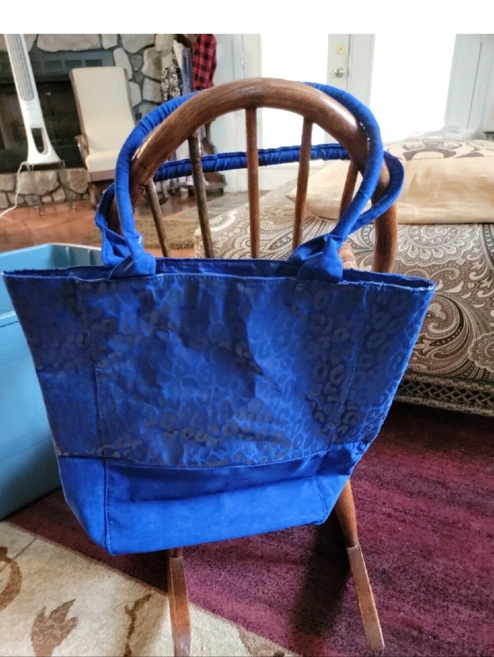 Women's Signature Club A Blue Tote Bag